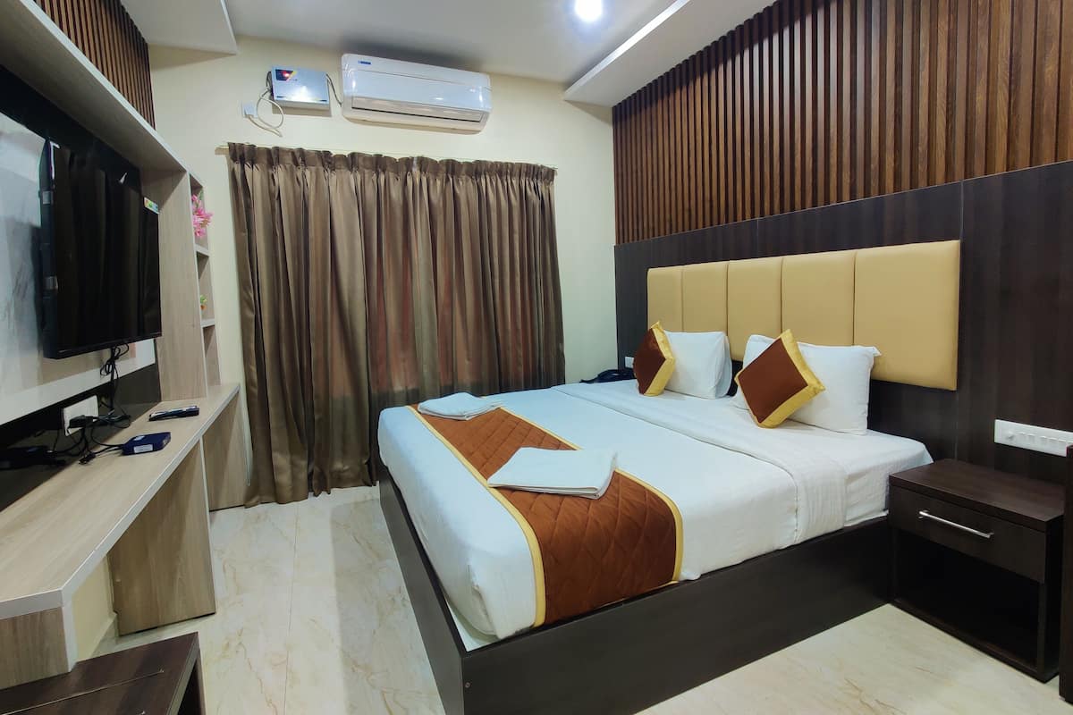Kamar Double Deluks | Meja kerja, ruang kerja ramah laptop, dan Wi-Fi gratis
