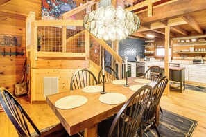 House (3 Bedrooms) | Interior - 3 Mi to Dtwn Ellijay: Tree-lined Cabin w/ Deck! (Ellijay)