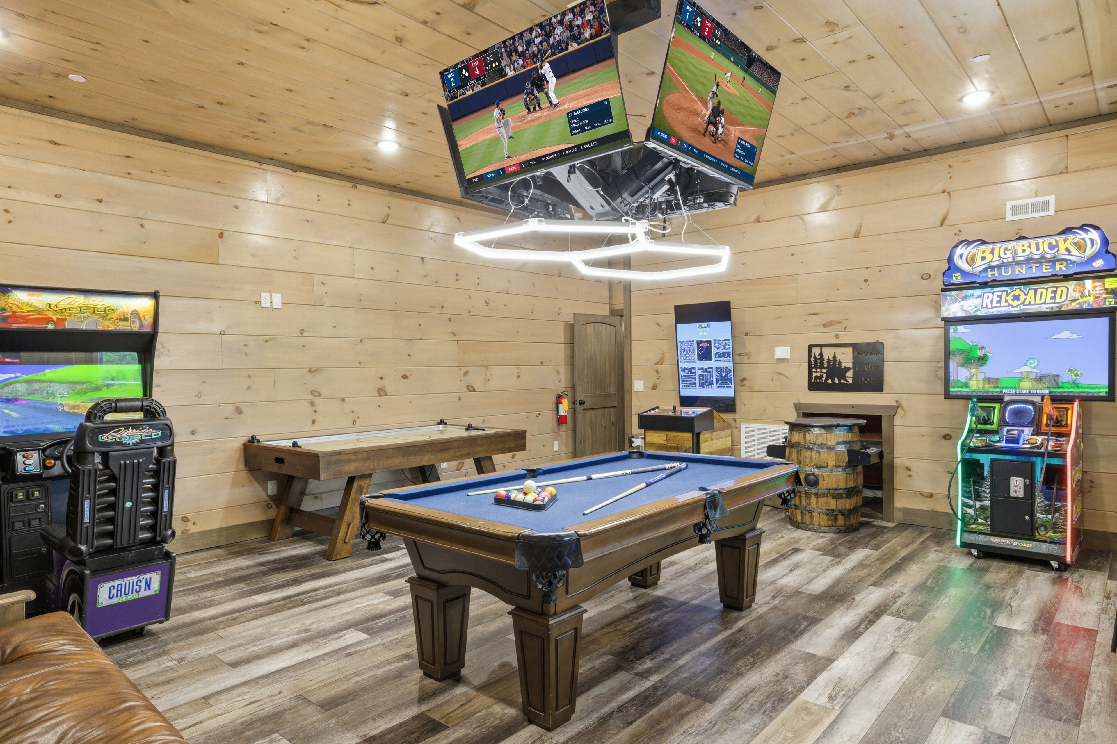 Cabane, 6 chambres | Salle de jeux