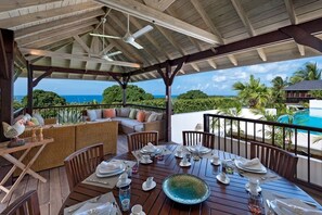 Villa, 4 Bedrooms | Outdoor dining - Tom Tom 4 Bedroom Villa (Holetown)
