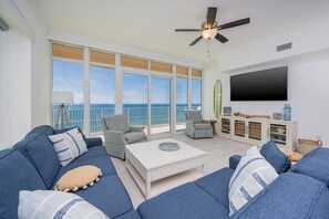 Condo, 4 Bedrooms | Living area - Phoenix Gulf Towers 1404 4 Bedroom Condo (Orange Beach)