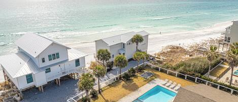 Et oppvarmet basseng