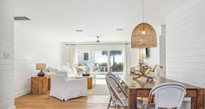 Private Beach Access, Private Pool/Hot Tub, Beach Service, and Pet Friendly!