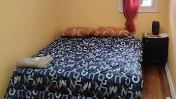 1 quarto, roupa de cama