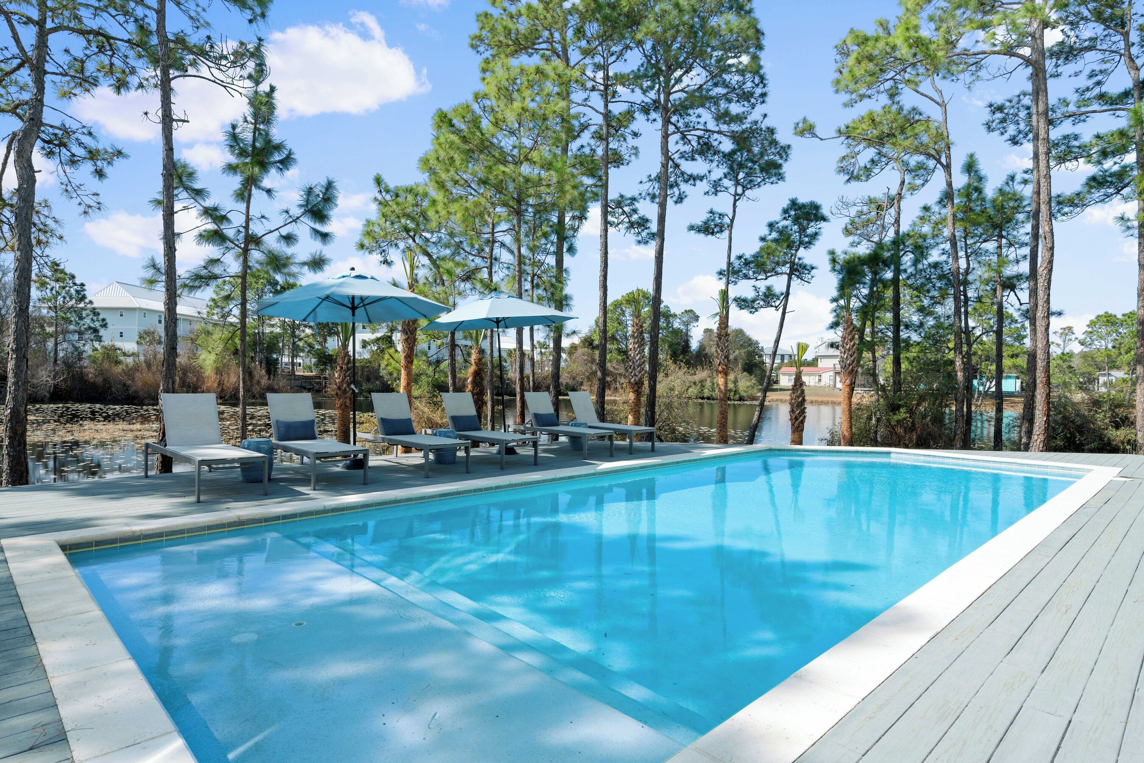 Piscine chauffée