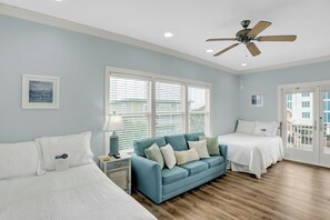 4 habitaciones, tabla de planchar con plancha y wifi gratis 