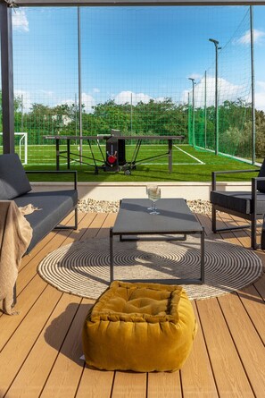 Enceinte de l’hébergement