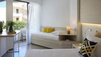 Minibar, in-room safe, blackout drapes, free cribs/infant beds