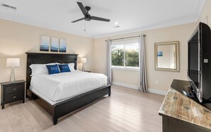 5 bedrooms, iron/ironing board, WiFi, bed sheets