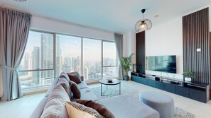 Smart TV - Paloma - Three Bed with Mesmerizing Marina View (Dubai Marina)