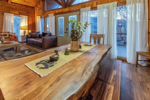 Dining - Majestic Cabin Getaway • Epic Views, Hot Tub & Game Room • Family-Friendly (Gatlinburg)