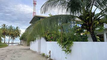 Majoituspaikan julkisivu