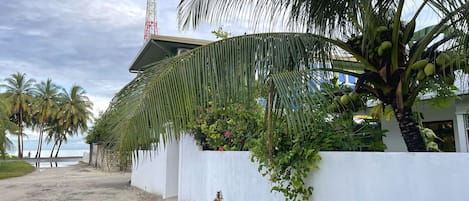 Voorkant van accommodatie