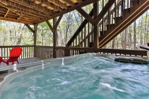 Bain à remous extérieur