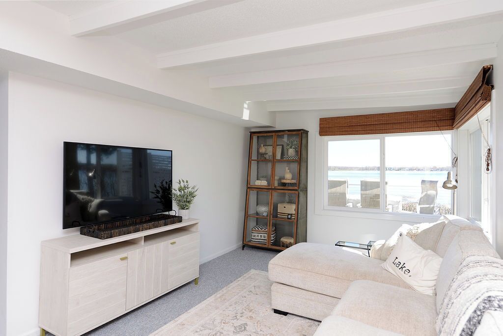 TV connectée, cheminée