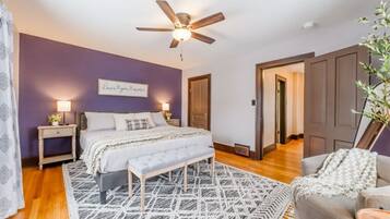 3 bedrooms, iron/ironing board, WiFi, bed sheets