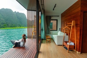 Exclusive Room, 1 King Bed, Lake View | Lake view - 360 issara Floating Resort (Ban Ta Khun)