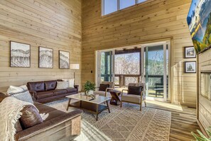 TV connectée, cheminée