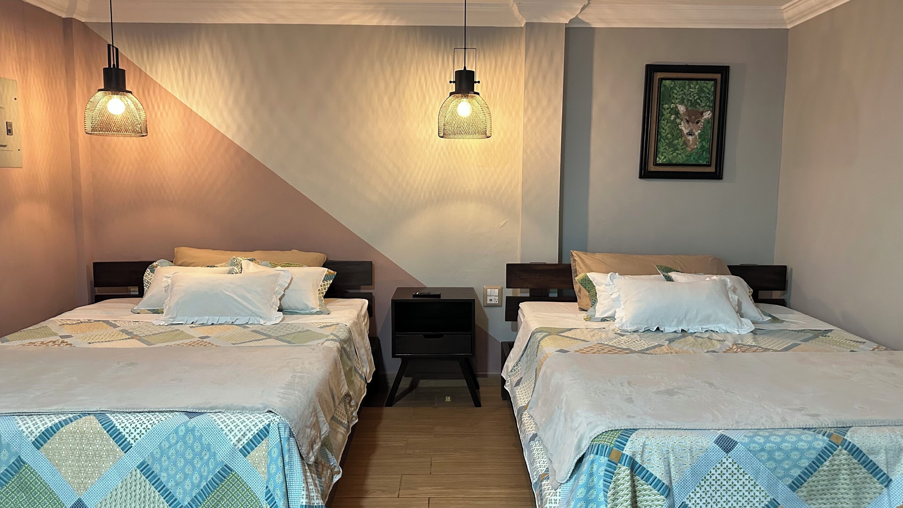 Standard-Vierbettzimmer, eigenes Bad, Erdgeschoss