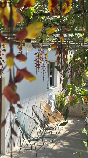 Phòng 4 dành cho gia đình, phòng tắm riêng, tầng trệt | Hiên