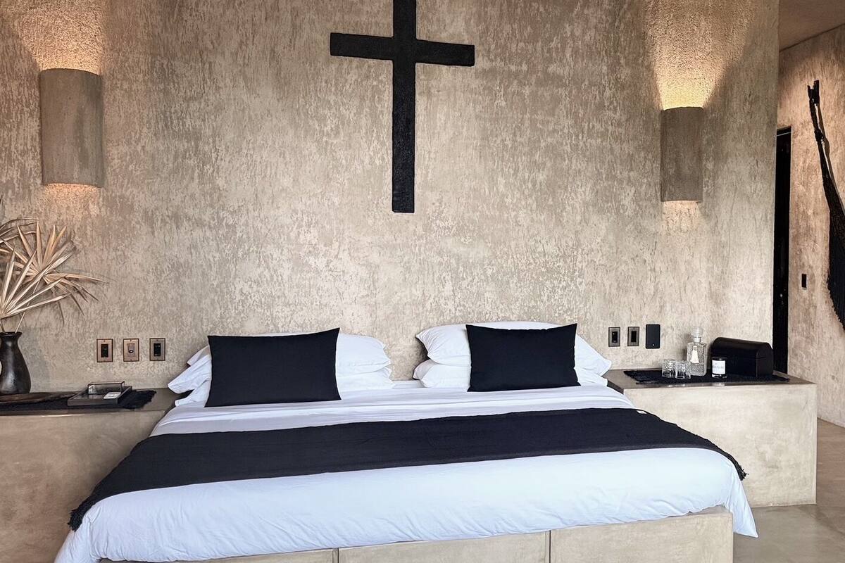 1 kamar tidur, meja kerja, dan Wi-Fi gratis