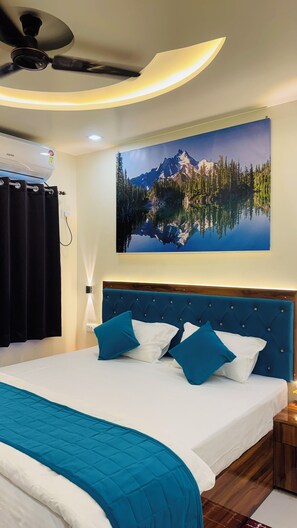 Habitación Premium doble, 1 habitación | Wifi gratis y ropa de cama