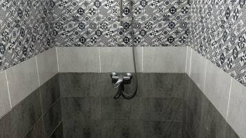 Towels, soap, toilet paper