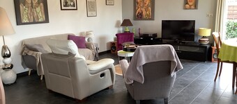 Villa 800m plage 6 pers 3 bdrms