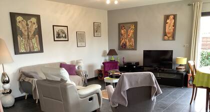 Villa 800m plage 6 pers 3 bdrms