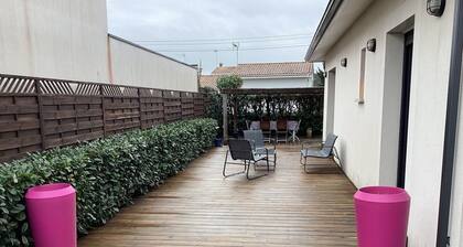 Villa 800m plage 6 pers 3 chb