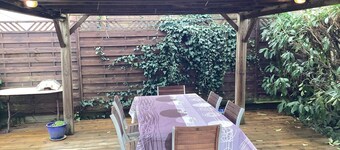 Villa 800m plage 6 pers 3 bdrms