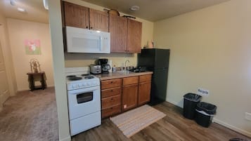 Microwave, oven, stovetop