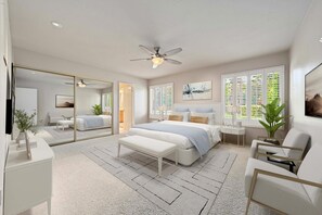 2 bedrooms, free WiFi, bed sheets - Fantastic Views - 2 beds, large office, and 2.5 baths in Rancho Mirage. (Rancho Mirage)