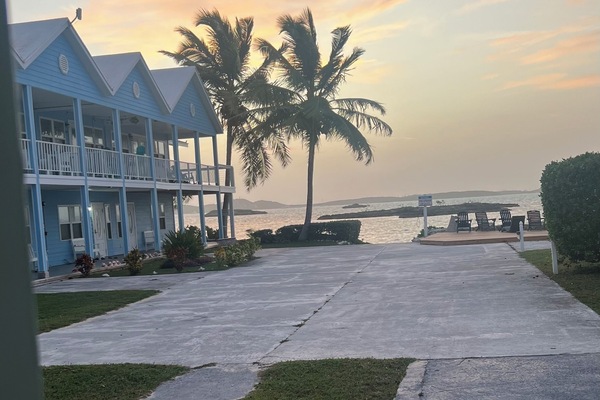 Catch a sunset or sunrise from our patio!