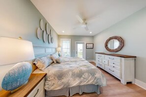4 habitaciones, tabla de planchar con plancha, cuna de viaje y wifi 