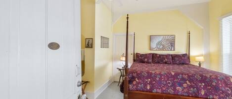 1 bedroom, travel crib, free WiFi, bed sheets