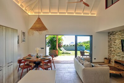 Villa Cinnamon sunset and sea view