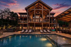 Pool - Creekside Mountain Manor|Luxury|Pool|Creek Access (Epworth)