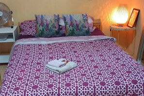 1 dormitori, planxa i posts de planxar, wifi i roba de llit