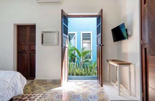 Charming 3-bedroom house with AC, WiFi in superb Mérida