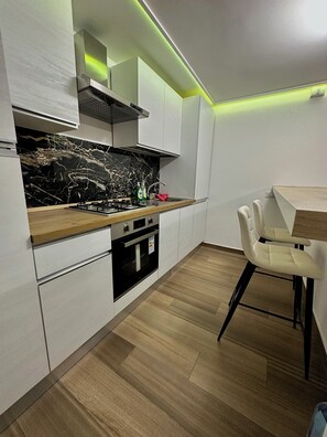 Een oven, een kookplaat