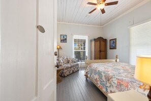 1 bedroom, travel crib, free WiFi, bed sheets