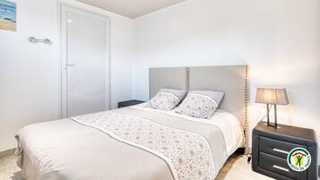 2 makuuhuonetta, vauvan matkasänky, ilmainen Wi-Fi