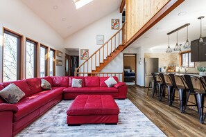 TV connectée, cheminée