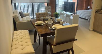 Beautiful loft in amazing Guadalajara with AC, WiFi, fitness room, and workspace