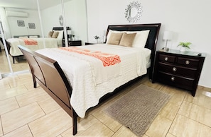 1 bedroom, desk, iron/ironing board, free WiFi