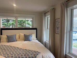 3 slaapkamers, een bureau, een strijkplank/strijkijzer, gratis wifi