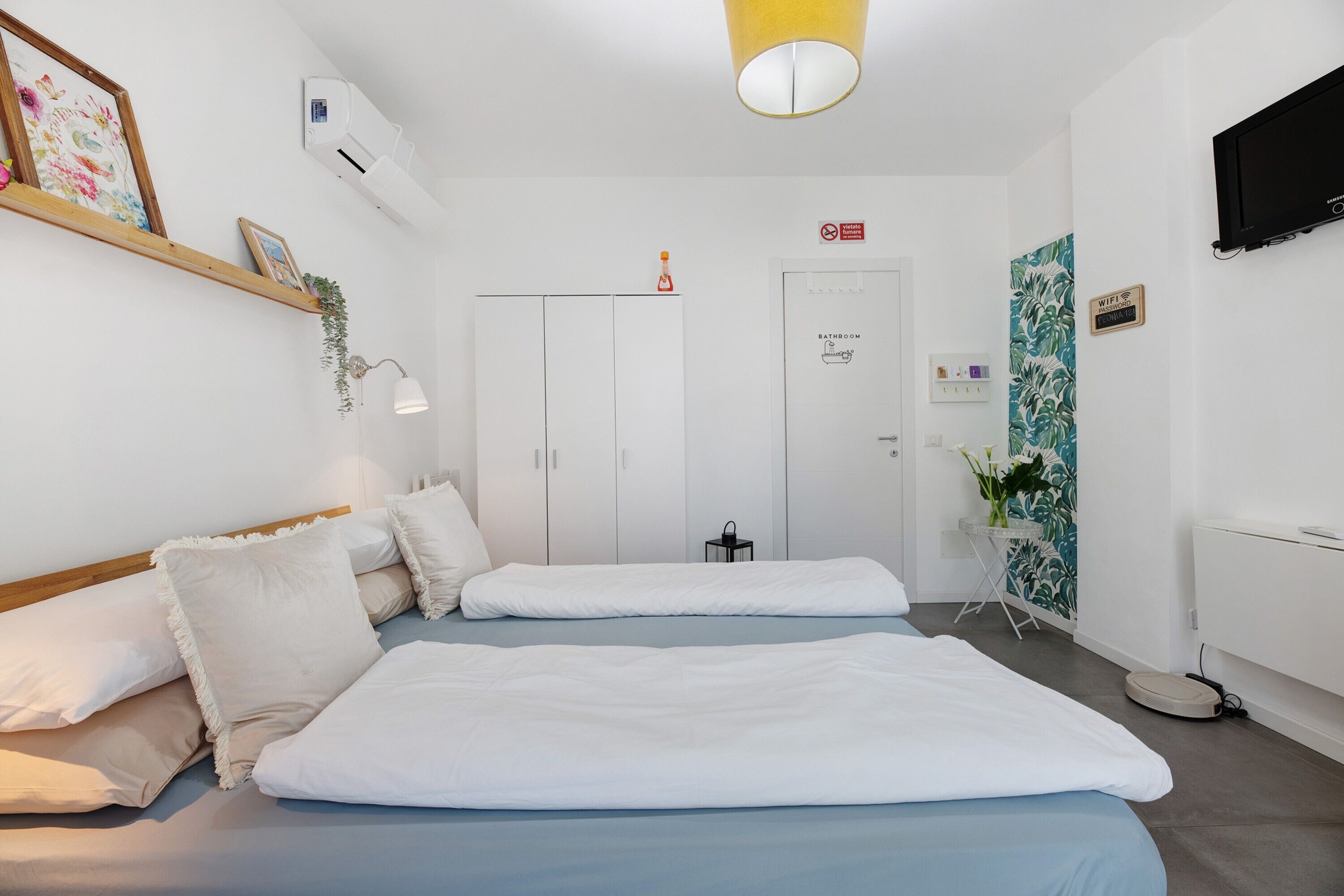 1 makuuhuone, ilmainen Wi-Fi, vuodevaatteet