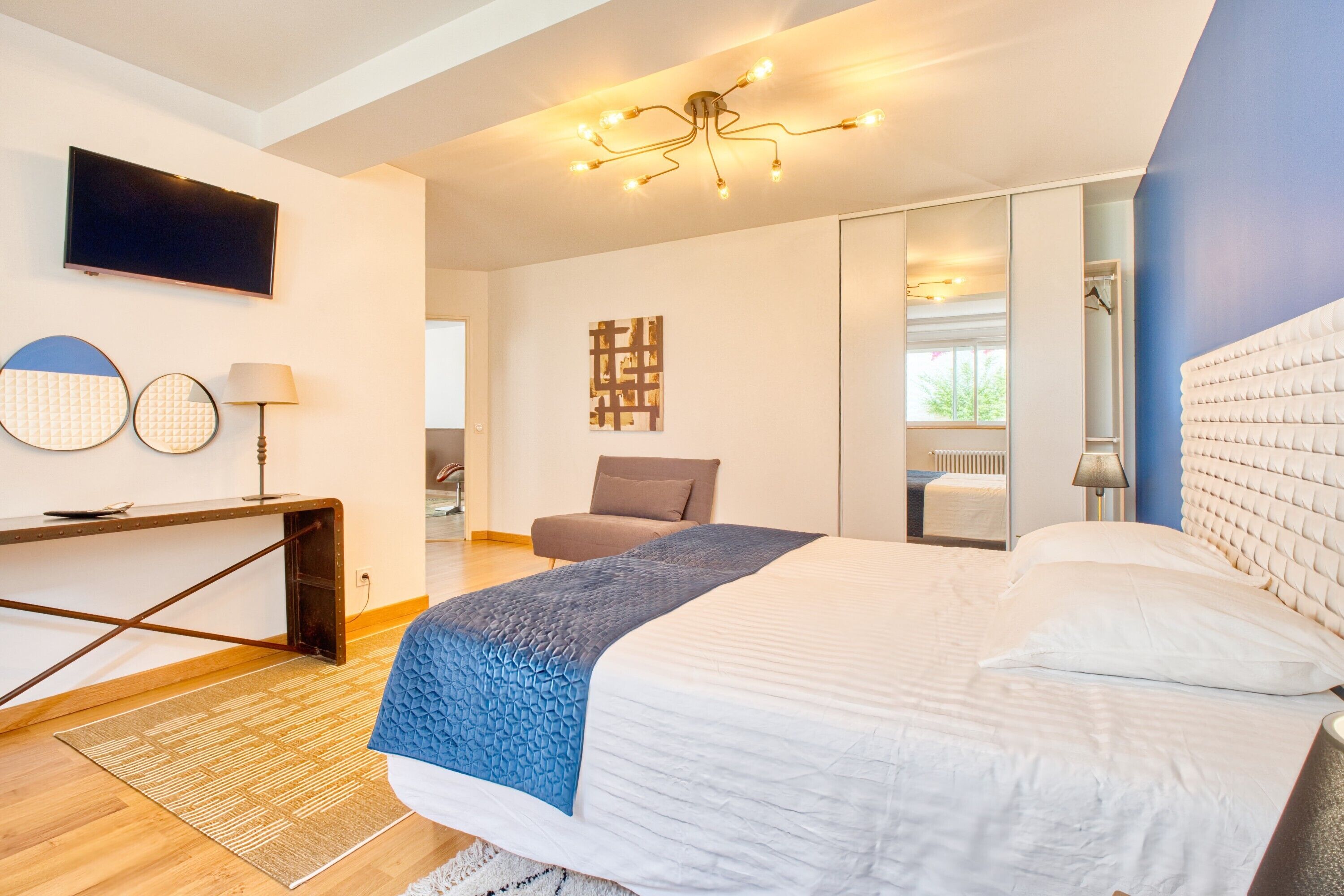 1 bedroom, iron/ironing board, free WiFi, bed sheets