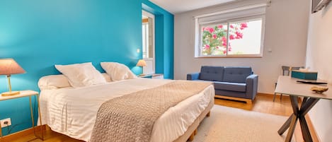 1 chambre, fer et planche Ă repasser, accĂšs au Wi-Fi (inclus)